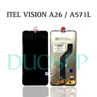 LCD TOUCHSCREEN ITEL VISION A26 / A571L LCD TS FULLSET ITEL