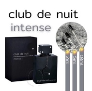 น้ำหอมแท้แบ่งขาย Armaf Club de Nuit Intense Man EDT ขนาด 2 , 5 , 10 ml. ( Dupe Creed Aventus ) ของแท้ 100%