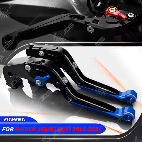 JDSTUNING For Suzuki RAIDER 150/R150/FI 2016-2021 Clutch Lever Brake Lever Set Adjustable Folding Ha