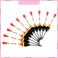 NAV 10pcs Carp Fishing Floats Set Buoy Bobber Stick For Fish Tackle Vertical 8 1 2g