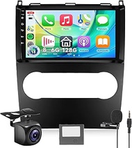 8 Core 6 + 128G: Hodozzy Carplay Car Radio for Mercedes Benz B Class B200/A Class A160 A180 2008-201