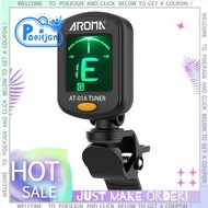 AROMA Guitar Tuner Digital Electronic Tuner for Guitar Clip on Digital Electronic Tuner Guitar Elect