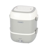 ZAGIO - ปิ่นโตอุ่นอาหารไฟฟ้า3ชั้นZAGIO รุ่น ZG-3153 ความจุ 2ลิตร สีขาว - เทา #เครื่องใช้ไฟฟ้า