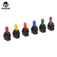 ODS 10PCS T5.5 Led Bulb W1.2WCar Interior Lights Dashboard Heating Indicator Wedge Auto Instrument L