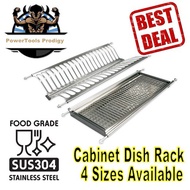 Cabinet Dish Drainer / Kitchen Cabinet Dish Rack / Stainless Steel Cabinet Dish Rack