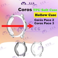 Coros Pace 2 Pace 3 TPU Protector Soft Case / Coros Watch Transparent Color Casing Smartwatch Access