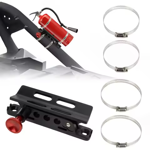 Quick Release UTV Fire Extinguisher Mount Kits Universal for Truck Wrangler JT TJ JKU JK JL UTV X3 R