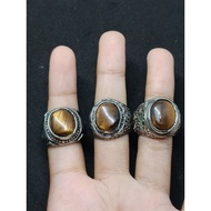 Tiger eye ringnatural biduri sepah