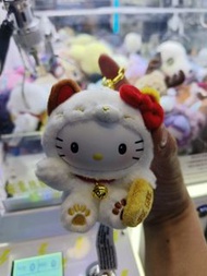 Hello Kitty 招財貓造型毛絨公仔