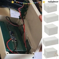 NAILSDECOR Enclosure Box, Multistyles Waterproof Electronic Project Instrument , Plastic ABS Electri