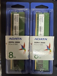 ADATA DDR4 2666MHz 8GB RAM (2條)