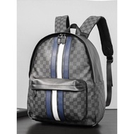 Clean Kn ck2026 New Style Backpack Men Backpack Fashion Trendy Stitching Contrast Color Backpack Tra