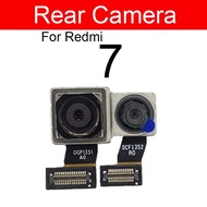 สำหรับ Xiaomi Redmi Note 6 6A 7 7A/6 7 Pro โมดูลกล้องด้านหน้าขนาดเล็กหลักสายเคเบิลงอได้อะไหล่ซ่อม