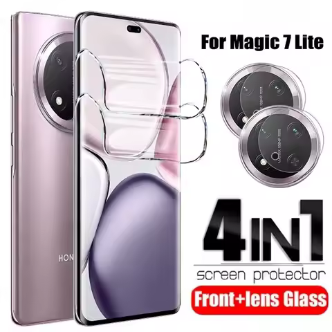 4IN1 Hydrogel Film For Honor Magic 7 6 Lite Pro X9C X9A X8B X7B X9B X7A Screen Protector For Honor 2