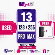 USED 13PM /13P / 13 | 128GB/256GB BH95% True Tone Face ID l Smartphone l Free Gift