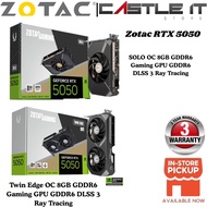 Zotac RTX 5050 SOLO / Twin Edge OC 8GB GDDR6 Gaming GPU GDDR6 DLSS 3 Ray Tracing