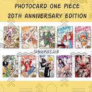 ONE PIECE 20TH ANNIVERSARY EDITION ANIME PHOTOCARD
