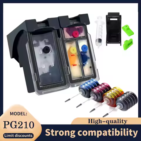 Vilaxh PG-210 CL-211 Ink Cartridge For Canon PG210 CL211 Pg 210 cl 211 Pixma IP2700 IP2702 MP240 MP2