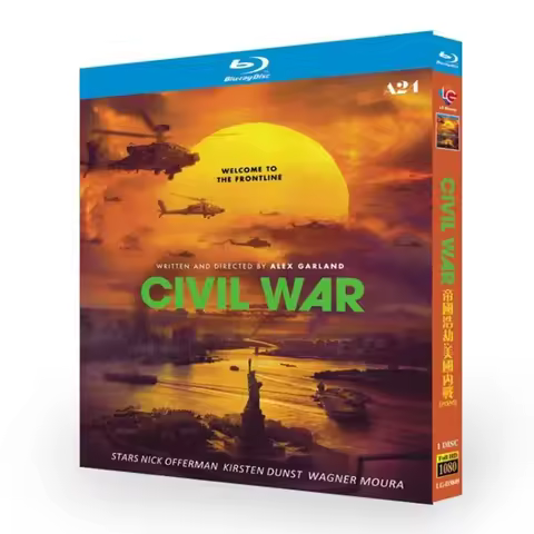 Civil War (2024) Blu-ray Disc DVD