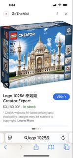 LEGO Creator Expert Taj Mahal 10256