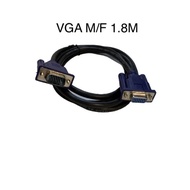 VGA Cable Male to Female 15 Pin Monitor Cable 1.8M/3M for CRT Monitor