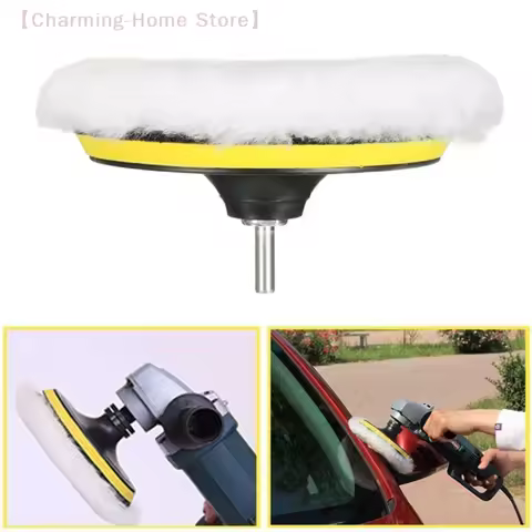 【M】5Pcs 3/4/5 Inch Polishing Kit Car Polishing Pad Car Waxing Sponge Disk Wool Wheel Auto Paint Care