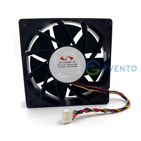 WhatsMiner Fan KZ14038B012U 12V 7.2A Replace whatsminer M20S, M30S, M50S, M60S, M61 series cooling f