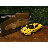 1/64 FuelMe Ferrari 458 Speciale GialloModena TCDFE458SP03 [M