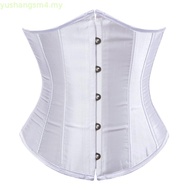 Bestcorse Original XS 6Xl Satin Plus Size Black Corset Waist Trainer With Bone Boning Waist Cincher 