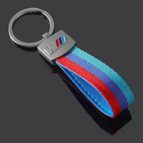 1PC Car Logo Keyring Anti-loss Keychain for BMW M Performance M1 E46 E90 E60 F30 E39 F10 E87 E36 F20