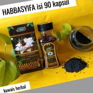 Habbasyifa 90 Capsules Original Habbatussauda Oil, Habbahsauda Oil, Black Cumin Oil