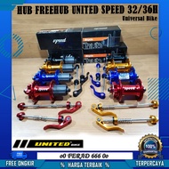 32/ 36H Jangkrik Freehub Speed Hub for 8-9 Speed