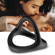 [WS]Cock Ring Ergonomic Super Soft Silicone Delay Ejaculation Lock Ring for Male Masturbators