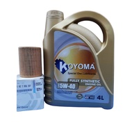 A477II# BMW 114i, F30, F31, F20,F21 OIL FILTER + KOYOMA ENGINE OIL (combo offer) 5W-30 SEMI