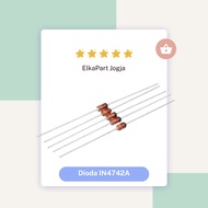 Diode Diode Zener 1N4742A IN4742A Do41 1W 12V 1N 4742A IN 4742A