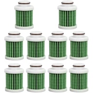 10PCS Penapis Bahan Api 6D8-WS24A-00-00 Serasi dengan Yamaha LF115 T50 T60 F115 F90 F75 F70 F60 F50 