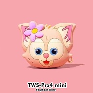 【Trend Front】For TWS-Pro4 mini Casing Case Soft Silicone Earphone Case Niche Cartoon NO.4