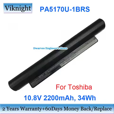 Genuine PA5170U-1BRS 10.8V Laptop Battery for Toshiba Dynabook N514 Satellite Pro NB10 NB15-A PA5207