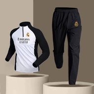 【Ready Stock】 Football Training Suit Suit Men's Spring and Autumn Quick-Drying Running Sports Two-Pi