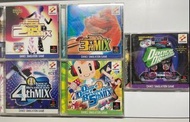 中古 原裝日版 ps1 ps playstation game ddr dance dance revolution 跳舞機 跳舞game  1-5代