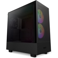 H5 Flow RGB ATX Mid-Tower Gaming Case - High Airflow, Tempered Glass, Cable Management, 280mm Radiat