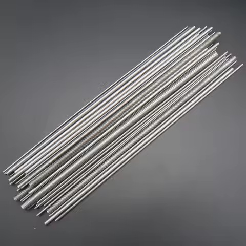 All Thread Threaded Rod Bar Studs 304 Stainless Steel A2-70 Lenght 250MM 25CM M2 M3 M4 M5 M6 2MM 3MM