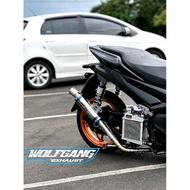 Saleba Ceklist Bluemoon Original Wolfgang Exhaust for vario, aerox, nmax Motorcycles Mio, etc.