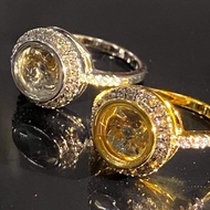แหวนกังหัน กังหันแชกงหมิว มีใบพัดหมุนได้ กังหันแชกง ฮ่องกง เสริมดวง ปรับฮวงจุ้ย แหวนทอง แหวนเงิน แหวนผู้หญิง แหวน หมุนได้ แหวนมงคล