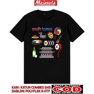 SOUTH KOREA COUNTRY SOUVENIR T-SHIRT SOUTH KOREA SOUTH KOREA D7.SOUTH KOREA COTTON COMBED