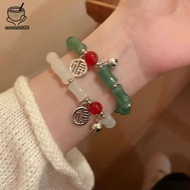 Lucky bamboo jade bracelet