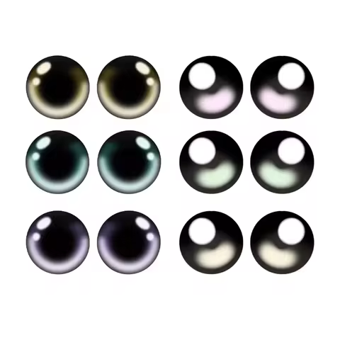 Dust Net Printing Fursuit Furry Eyeball Furryfandom Cosplay Costume Eye Pupil Accessories Animal Fur