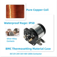 เครื่องแยกเครื่องถ่ายทอดกระแสไฟฟ้าแบตเตอรี่200A ต่อเนื่อง12V 24V 48 V 73231-G01รีเลย์รถเข็นสำหรับตีก