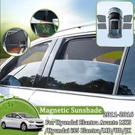 Magnetic Car Sunshade For Hyundai Elantra Avante MK5 I35 2011-2016 2012 2013 2014 2015 Front Windshi