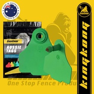 KingKong Aussie Tag-EarTag Cow/ Lembu (Green /Hijau 10set per pack )